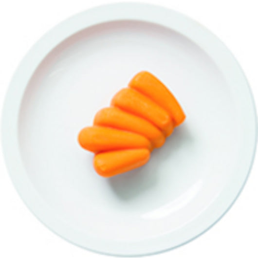 Café Puree®  Glazed Carrots, 3.2 oz. (24 Count) plate