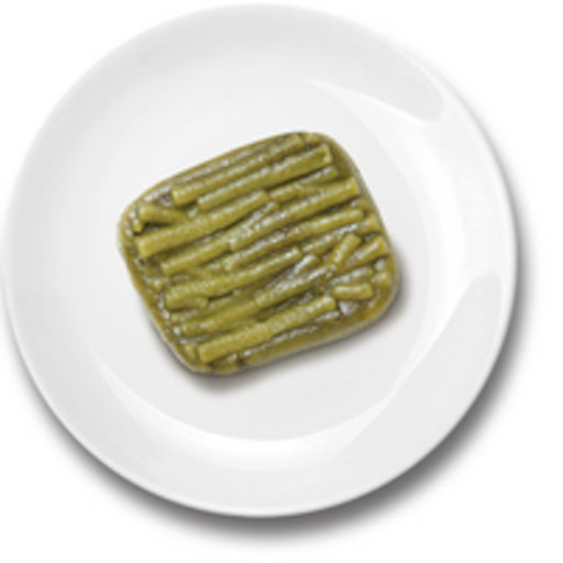 Café Puree®  Green Beans, 3.2 oz. (24 Count) plate