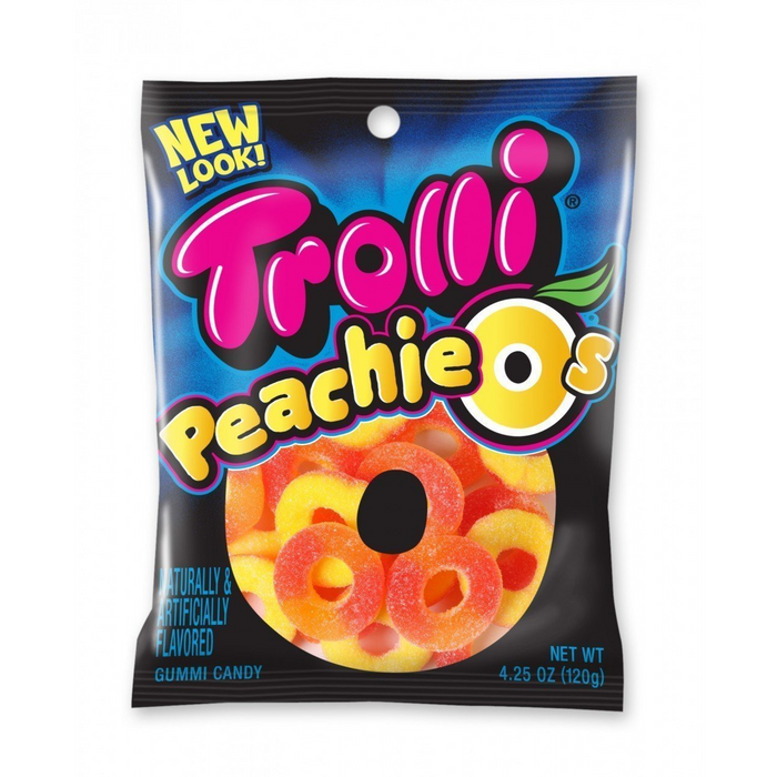 Trolli, Peachios, 4.25 Oz Bag (1 Count)