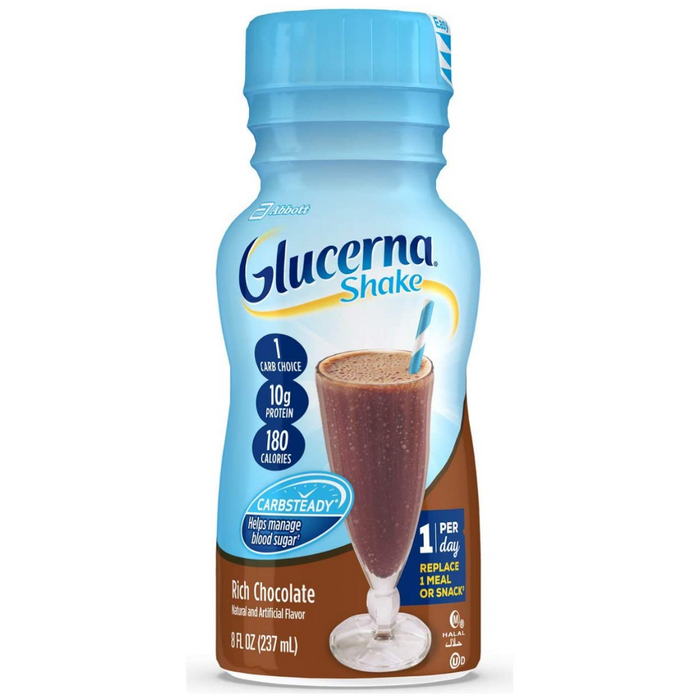 Glucerna Shake, Rich Chocolate, 8 oz. (24 count)