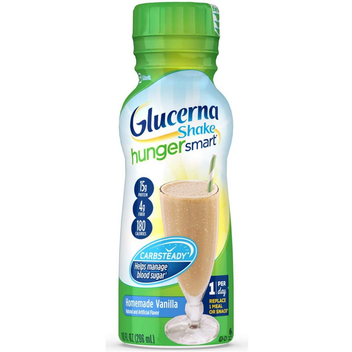 Glucerna Hunger Smart Shake, Vanilla, 10 oz. (12 count)