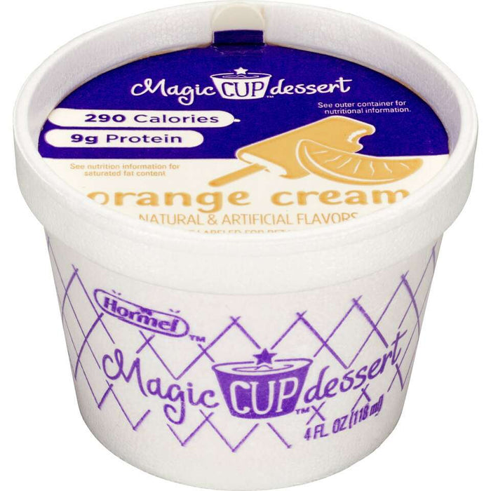 MAGIC CUP- Orange Cream 4 ounce (Pack of 48)