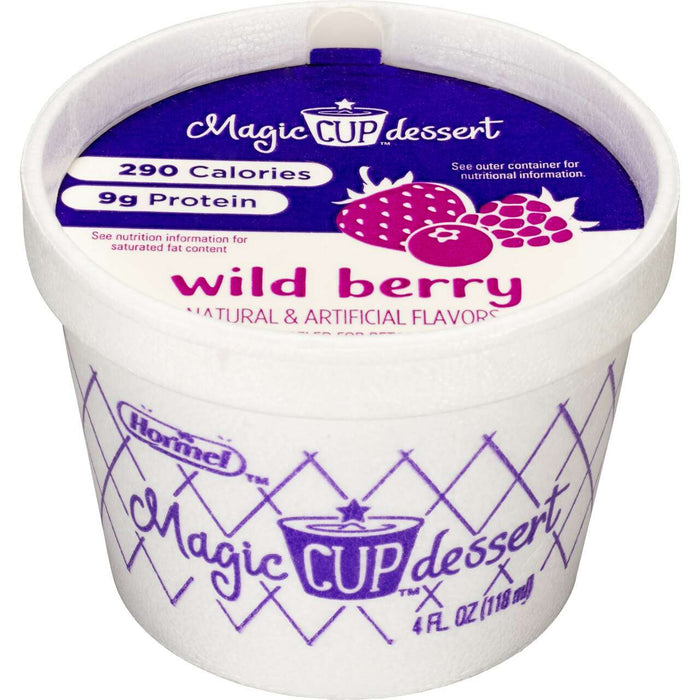 MAGIC CUP- Wild Berry 4 ounce (Pack of 48)