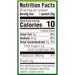 Herb-Ox Sodium Free Instant Chicken Broth (300 Count) nutrition
