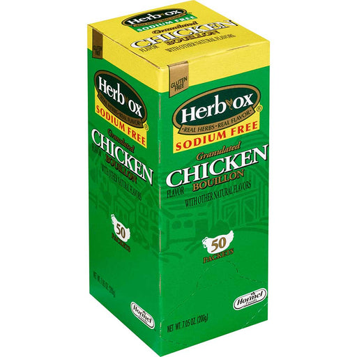Herb-Ox Sodium Free Instant Chicken Broth (300 Count)