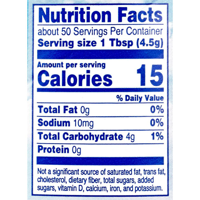 Thick & Easy Instant Food & Beverage Thickenening Powder, 8 oz. (12 Count) nutrition