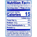 Thick & Easy Instant Food & Beverage Thickenening Powder, 8 oz. (12 Count) nutrition