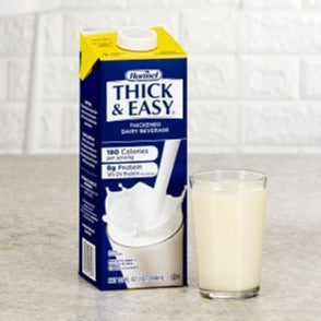 Thick & Easy Thickened Dairy Beverage, Honey Consistency 32 oz. (8 Count)