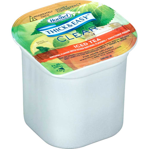 Thick & Easy Thickened Ice Tea, Honey Consistency 4 oz. (24 Count)