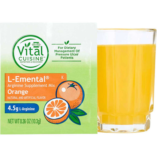 Vital Cuisine L Emental Orange Arginine Drink Mix (Pack of 50)