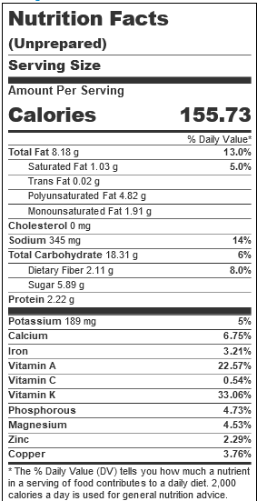 Hormel Thick & Easy Pureed Shaped Vegetable Variety Pack, 3 oz. (24 Count) nurtition