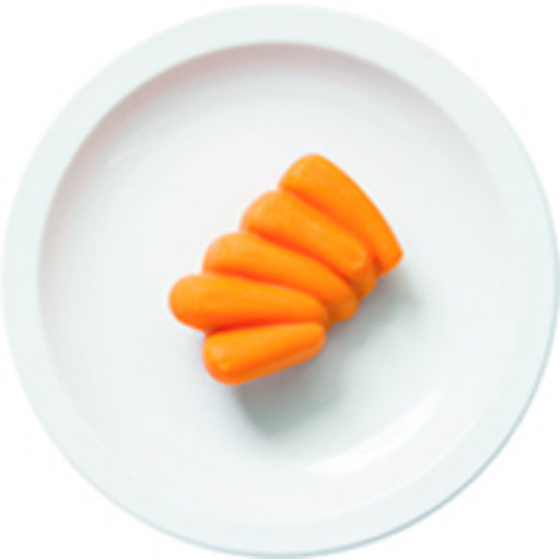 Café Puree®  Glazed Carrots, 3.2 oz. (24 Count) plate