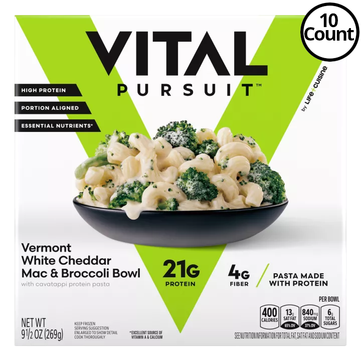 Vital Pursuit™ Vermont White Cheddar Mac & Broccoli Bowl, 9.5 oz