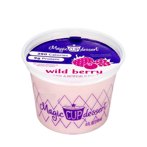 MAGIC CUP- Wild Berry 4 ounce (Pack of 48)
