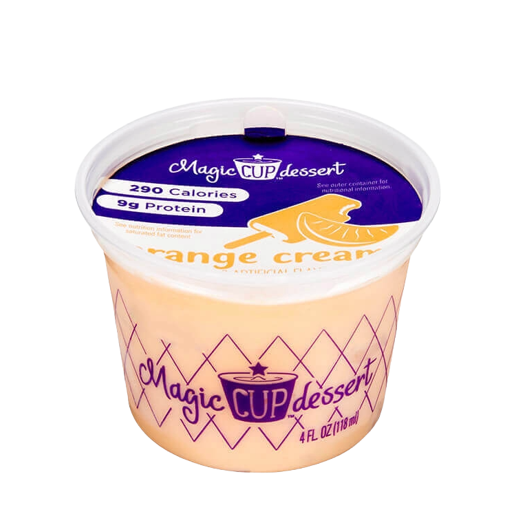 MAGIC CUP- Orange Cream 4 ounce (Pack of 48) — Home Health Nutrition