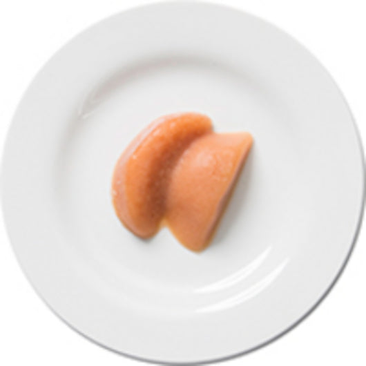Café Puree® Peach Puree, 3 oz. (24 Count) plate