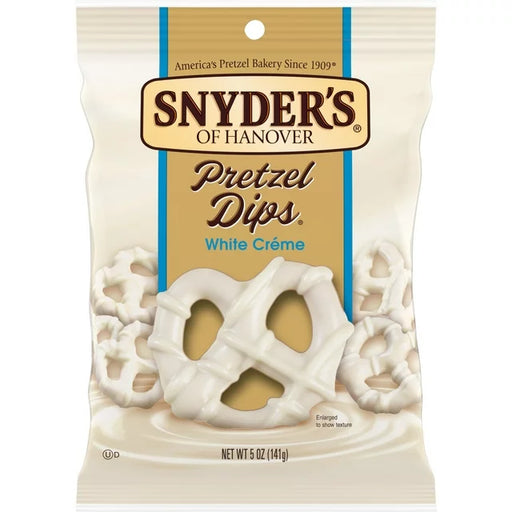 Snyder's of Hanover, Pretzel Dips with White Chocolate, 5.0 oz. bag (1 count)