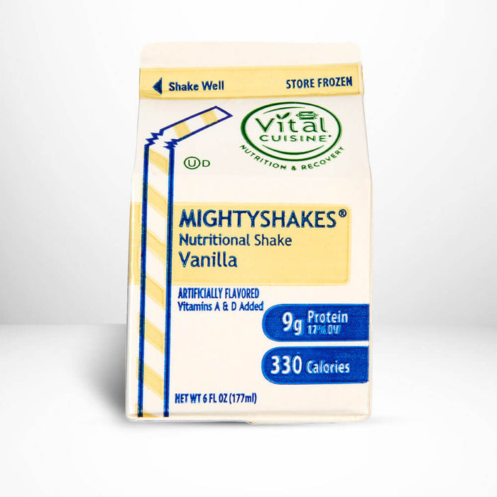 Mighty Shakes Fortified Shake- Vanilla 6 oz. (Pack of 50)