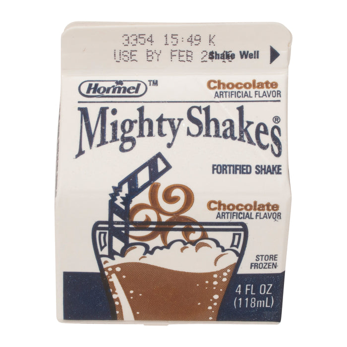 Hormel Vital Cuisine MightyShakes Fortified Shake- Chocolate 4 ounce (Pack of 75)