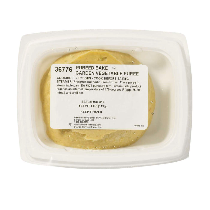 Cliffdale Farms Pureed Bake Garden Medley Vegetable, 4 oz. (24 Count)