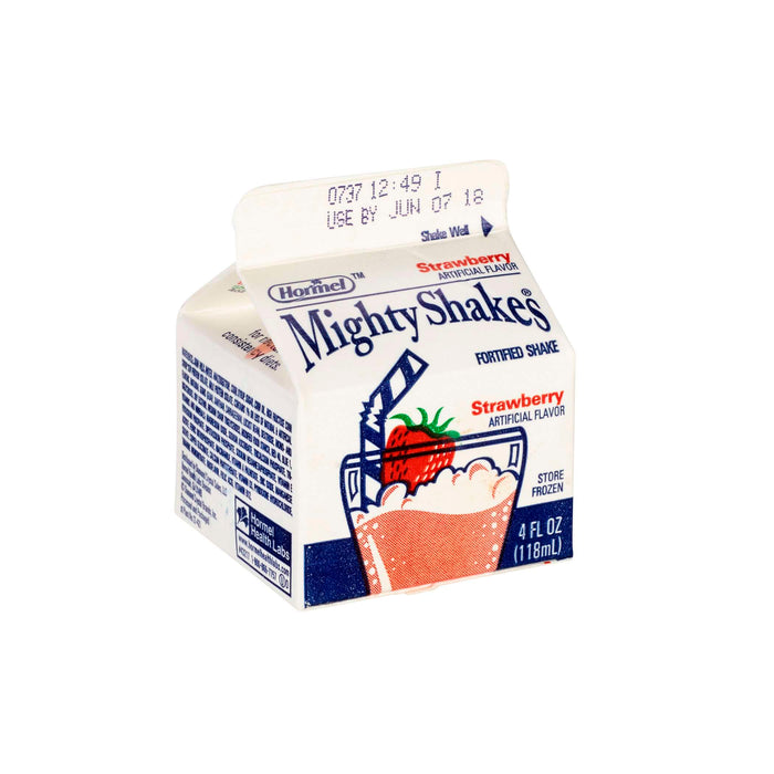 Hormel Vital Cuisine MightyShakes Fortified Shake- Strawberry 4 ounce (Pack of 75)