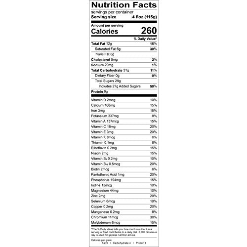 Thrive Frozen Nutrition, Chocolate Gelato, 4 oz Cups (36 count)