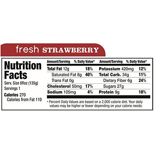 Thrive Frozen Nutrition, Fresh Strawberry Ice Cream, 6 oz Cups (24 count)