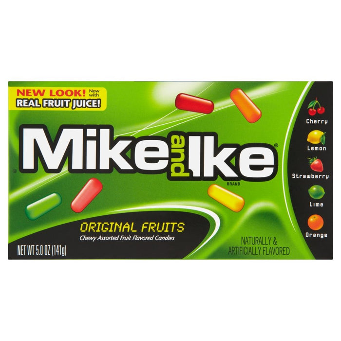 Mike and Ike, Original Fruits, 5.0 oz box, (1 count)