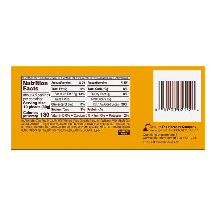 Milk Duds, Theatre Box, 5.0 oz. Box (1 Count) back