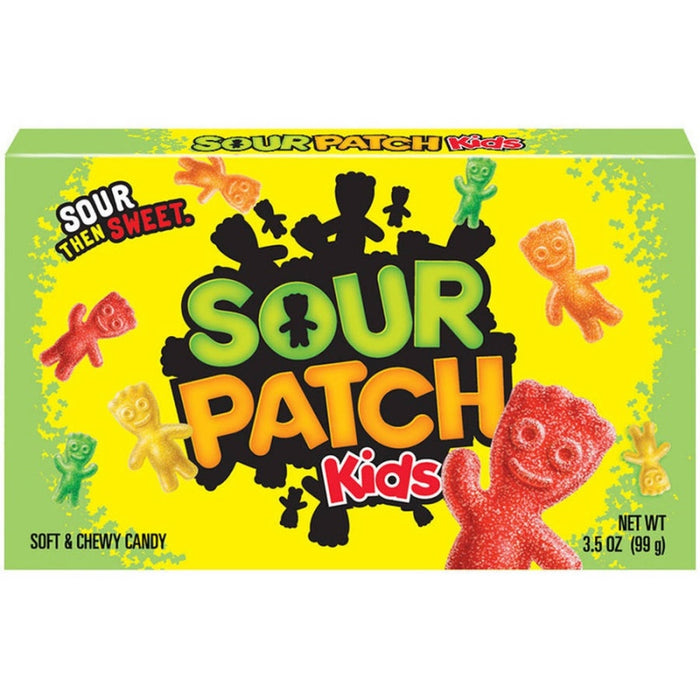 Sour Patch Kids, Sour then Sweet, 3.5 oz. Theater Box (1 Count)