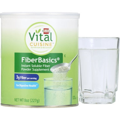 Vital Cuisine FiberBasics Instant Soluble Fiber Supplements 8 ounce (Pack of 4)
