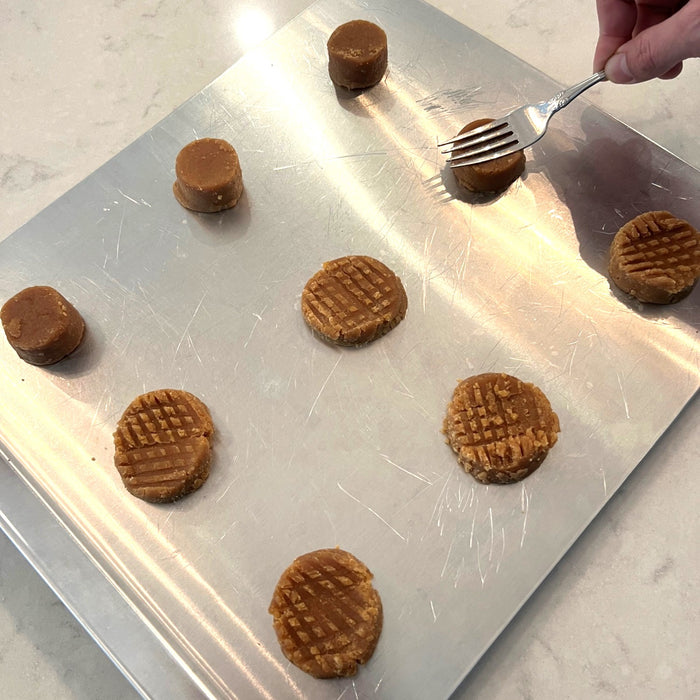 Making Peanut Butter Cookies