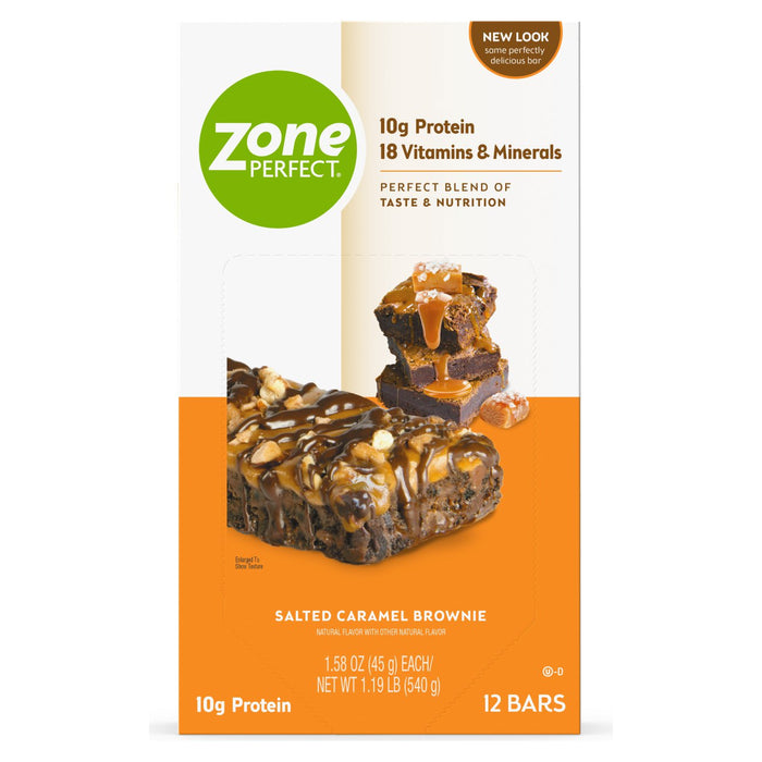 ZonePerfect Bar, Salted Caramel Brownie, 1.58 oz. (36 count)