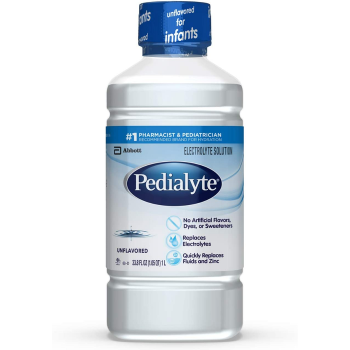 Pedialyte Original, Unflavored, 33.8 oz. (8 Count)