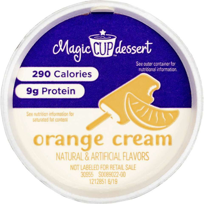 MAGIC CUP- Orange Cream 4 ounce (Pack of 48)